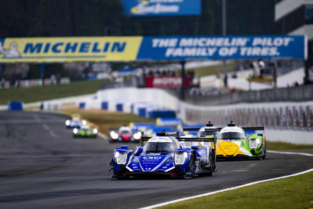 AUTO - IMSA - PETIT LE MANS 2026 22 DI RESTA Paul (gbr), GOLDBURG Dan (usa), LINDH Rasmus (swe), United Autosports USA, Oreca 07-Gibson, action during the 2026 Motul Petit Le Mans, 11th round of the 2026 IMSA WeatherTech SportsCar Championship, from October 1 to 3, 2026 on the Michelin Raceway Road Atlanta in Braselton, Georgia, United States of America - BraseltonUnited States Copyright: xFabrizioxBoldonix