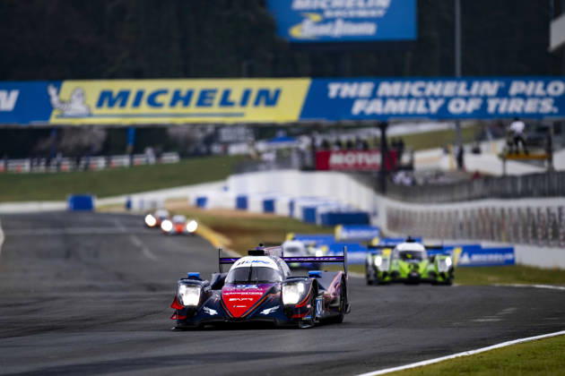AUTO - IMSA - PETIT LE MANS 2026 04 JAKOBSEN Malthe (dnk), KURTZ George (usa), QUINN Alex (gbr), SOWERY Toby (gbr), CrowdStrike Racing by APR, Oreca 07-Gibson, action during the 2026 Motul Petit Le Mans, 11th round of the 2026 IMSA WeatherTech SportsCar Championship, from October 1 to 3, 2026 on the Michelin Raceway Road Atlanta in Braselton, Georgia, United States of America - BraseltonUnited States Copyright: xFabrizioxBoldonix