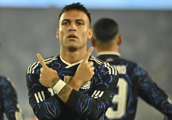 Lautaro Martinez Argentina vs Burkina Faso Foto: FOTOBAIRES Amistoso. Copyright: xjuanbaezphxJUANxMANUELxBAEZx