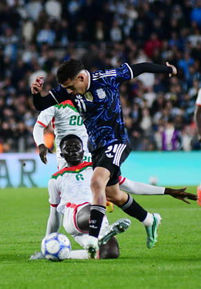 Leonel Flores - Argentina vs Burkina Faso - Partido amistoso - 3 de octubre de 2026 - Estadio Monumental - Buenos Aires - Foto: Fabian Ramella - Prensa CABJ -