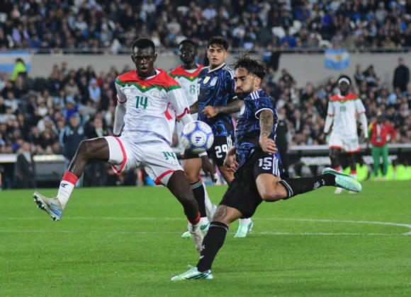 Nicolas Gonzalez - Argentina vs Burkina Faso - Partido amistoso - 3 de octubre de 2026 - Estadio Monumental - Buenos Aires - Foto: Fabian Ramella - Prensa CABJ -