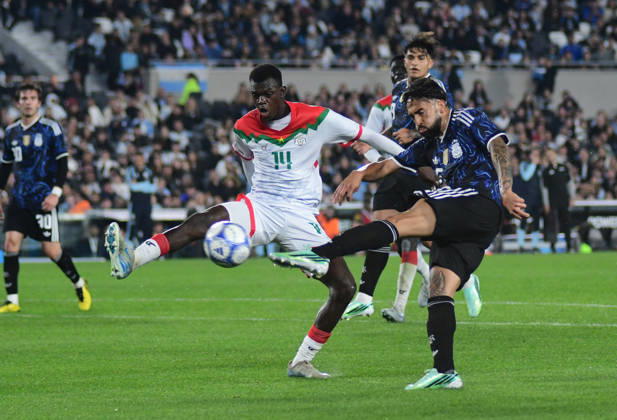 Nicolas Gonzalez - Argentina vs Burkina Faso - Partido amistoso - 3 de octubre de 2026 - Estadio Monumental - Buenos Aires - Foto: Fabian Ramella - Prensa CABJ -