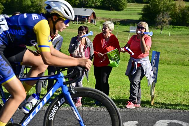 UEC 2026 Road European Championships Ljubljana 04 10 2026 LJUBLJANA, SLOVENIA - OCTOBER 04 : Illustration picture showing fans and supporters pictured during the Women Junior cycling road race at the 2026 UEC Road European Championships, an UCI Continental Championships cycling race of 66,3 km with start and finish in Sencur on October 4, 2026 in Ljubljana, Slovenia, 04 10 2026 Ljubljana Slovenia  Copyright: xJanxDexMeuleneirx