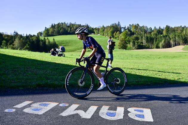 UEC 2026 Road European Championships Ljubljana 04 10 2026 LJUBLJANA, SLOVENIA - OCTOBER 04 : Odriozola Lecuona Naxara (ESP) in action during the Women Junior cycling road race at the 2026 UEC Road European Championships, an UCI Continental Championships cycling race of 66,3 km with start and finish in Sencur on October 4, 2026 in Ljubljana, Slovenia, 04 10 2026 Ljubljana Slovenia  Copyright: xJanxDexMeuleneirx