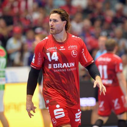 Johannes Golla (MT Melsungen 14) , GER, MT Melsungen - TSV Hannover-Burgdorf, Handball, 1. Bundesliga, 7. Spieltag, Saison 2026 2027, 03.10.2026, GER, MT Melsungen - Hannover-Burgdorf, Handball, 1. Bundesliga, 7. Spieltag, Saison 2026 2027, 03.10.2026 Kassel Copyright: xEibner-Pressefotox xRolandxSippelx EP_RSL
