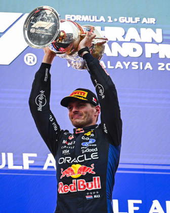 F1 - BAHRAIN GRAND PRIX IN MALAYSIA 2026 VERSTAPPEN Max (nld), Red Bull Racing Ford RB22, portrait, on the podium during the 2026 Formula 1 Bahrain Grand Prix in Malaysia, 16th round of the 2026 Formula One World Championship, WM, Weltmeisterschaft from October 2 to 4, 2026 on the Sepang International Circuit, in Sepang, Malaysia - SepangMalaysia  Copyright: xALBERTOxVIMERCATIx