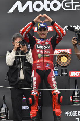 MOTO - MOTO GP - GRAND PRIX OF JAPAN 2026 MARQUEZ Marc (spa), Ducati Lenovo Team, Ducati Desmosedici GP26, podium, portrait during the 2026 MotoGP Motul Grand Prix of Japan on the Twin Ring Motegi Circuit from October 2 to 4th, At Motegi, Japan - MotegiJapan  Copyright: xGIGIxSOLDANOx