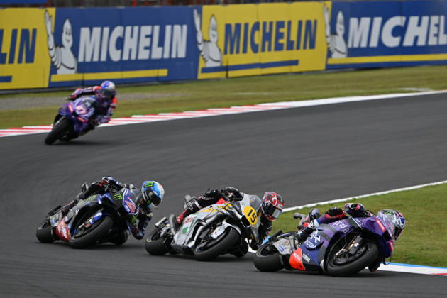 MOTO - MOTO GP - GRAND PRIX OF JAPAN 2026 43 MILLER Jack (aus), Prima Pramac Yamaha MotoGP, Yamaha YZR-M1, action with 15 CHANTRA Somkiat (tha), Honda HRC Castrol, Honda RC213V during the 2026 MotoGP Motul Grand Prix of Japan on the Twin Ring Motegi Circuit from October 2 to 4th, At Motegi, Japan - MotegiJapan  Copyright: xGIGIxSOLDANOx