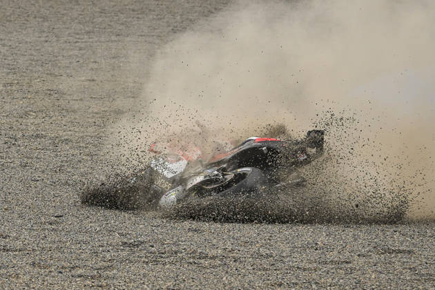MOTO - MOTO GP - GRAND PRIX OF JAPAN 2026 11 MOREIRA Diogo (bra), Pro Honda LCR, Honda RC213V, action, accident, crash during the 2026 MotoGP Motul Grand Prix of Japan on the Twin Ring Motegi Circuit from October 2 to 4th, At Motegi, Japan - MotegiJapan  Copyright: xGIGIxSOLDANOx
