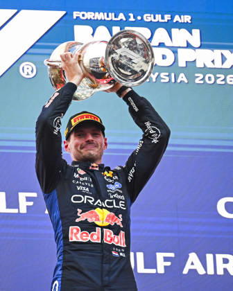 F1 - BAHRAIN GRAND PRIX IN MALAYSIA 2026 Podium, VERSTAPPEN Max (nld), Red Bull Racing Ford RB22, portrait during the 2026 Formula 1 Bahrain Grand Prix in Malaysia, 16th round of the 2026 Formula One World Championship, WM, Weltmeisterschaft from October 2 to 4, 2026 on the Sepang International Circuit, in Sepang, Malaysia - SepangMalaysia  Copyright: xDPPIx