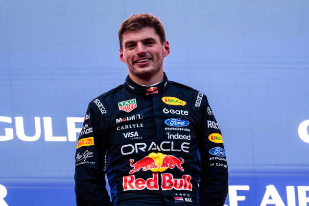 F1 - BAHRAIN GRAND PRIX IN MALAYSIA 2026 podium VERSTAPPEN Max (nld), Red Bull Racing Ford RB22, portrait during the 2026 Formula 1 Bahrain Grand Prix in Malaysia, 16th round of the 2026 Formula One World Championship, WM, Weltmeisterschaft from October 2 to 4, 2026 on the Sepang International Circuit, in Sepang, Malaysia - SepangMalaysia  Copyright: xALBERTOxVIMERCATIx