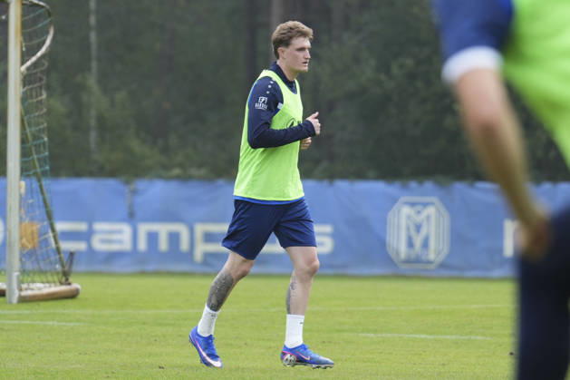 Deutschland: Fussball, Trainingseinheit, 3. Liga, Saison 2026-2027, NVB-Campus, SV Meppen, Dienstag, 06.10.2026, Vormittagstraining: Tony Rölke als Gastspieler beim Meppener Training des Drittligisten Copyright: xLennxLuebbersx