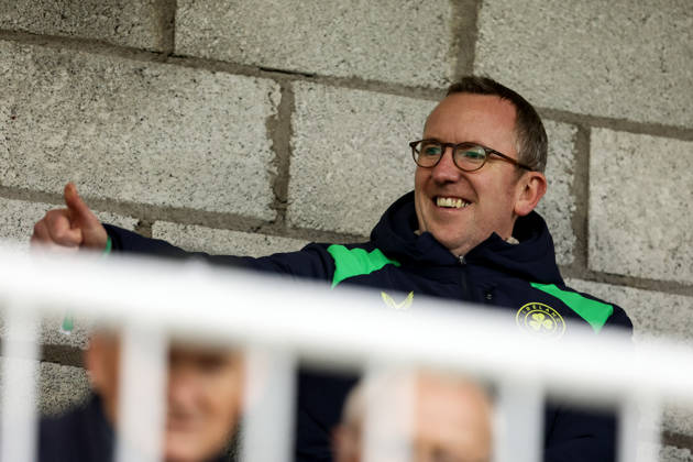 2027 UEFA Under 21 European Qualifier, Munster FA Turner s Cross, Cork 6 10 2026 Republic of Ireland vs England FAI CEO David Courell David Courell 6 10 2026 Copyright: xx AC019908