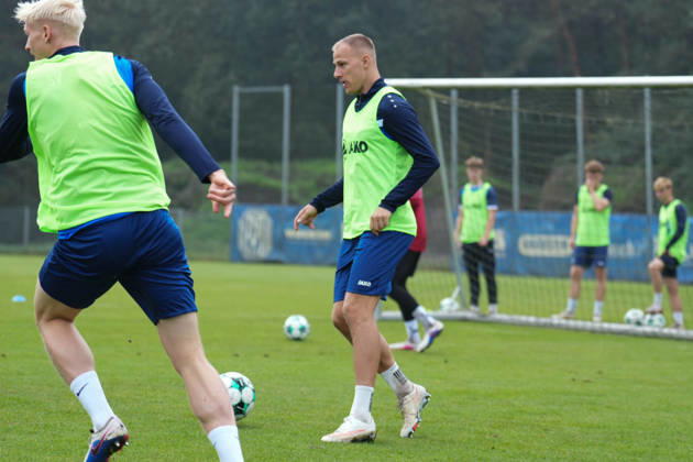 Deutschland: Fussball, Trainingseinheit, 3. Liga, Saison 2026-2027, NVB-Campus, SV Meppen, Dienstag, 06.10.2026, Vormittagstraining: Jannic Ehlers (SV Meppen, 17) Copyright: xLennxLübbersx