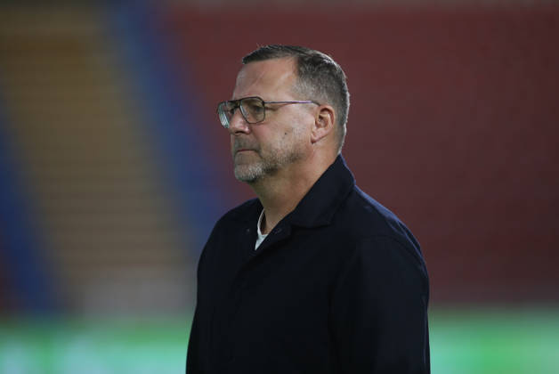 Fussball, Herren, Toto-Pokal, Viertelfinale, Saison 2026 2027, SpVgg Unterhaching - SSV Jahn Regensburg, Sportpark Unterhaching Sascha Hildmann, Trainer (SSV Jahn Regensburg) Kopf, Oberkörper, seitlich im Profil