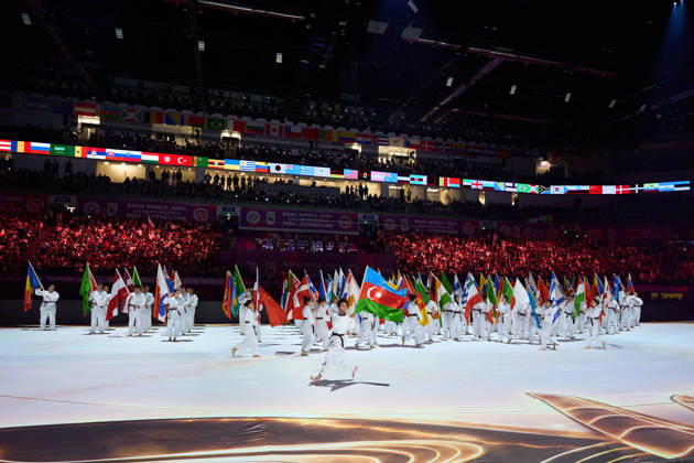General view, OCTOBER 5, 2026 -Judo : World Judo Championships BAKU2026 Opening Ceremony at National Gymnastics Arena in Baku, Azerbaijan. Noxthirdxpartyxsales aflo_353659134 KenxAsakurax