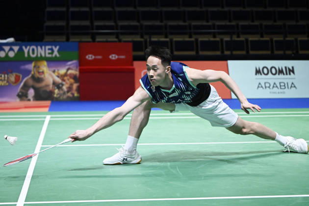 Chi Yu Jen of Taiwan in action during the badminton Clash of Clans Arctic Open 2026 tournament in Vantaa, Finland on 7th October, 2026. - ANTTI AIMO-KOIVISTO Vantaa Finland 3f96DTbKwO0  Copyright: xAnttixAimo-Koivistox 3f96DTbKwO0