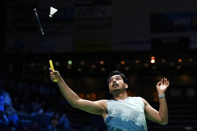 LKS 20261007 Tharun Mannepalli of India during the badminton Clash of Clans Arctic Open 2026 tournament in Vantaa, Finland, on October 7, 2026. - ANTTI AIMO-KOIVISTO Vantaa Finland khTwC-bQtQM  Copyright: xAnttixAimo-Koivistox khTwC-bQtQM