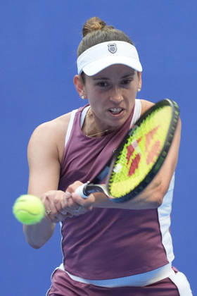 (261007) -- BEIJING, Oct. 7, 2026 -- Elise Mertens competes during the women s singles fourth round match between Coco Gauff of the United States and Elise Mertens of Belgium at 2026 China Open tennis tournament in Beijing, China, Oct. 7, 2026. ) (SP)CHINA-BEIJING-TENNIS-CHINA OPEN-WOMEN S SINGLES (CN) JuxHuanzong 