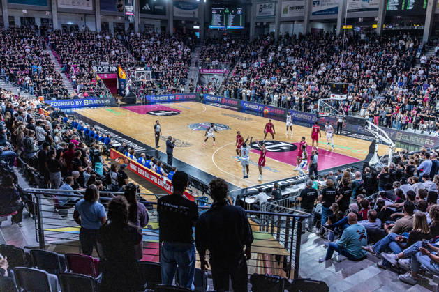 Der Telekom Dome overview Telekom Baskets Bonn vs. FC Porto, Basketball, Basketball Champions League, 01. Spieltag, 2026 2027, 07.10.2026 Telekom Baskets Bonn vs. FC Porto, Basketball, Basketball Champions League, 01. Spieltag, 2026 2027, 07.10.2026 Bonn Copyright: xEibner-Pressefoto GerhardxWingenderx EP_GWR