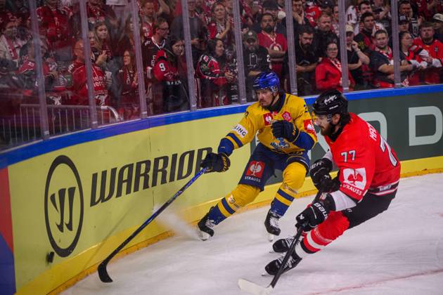 COLOGNE, GERMANY - 7 OCTOBER, 2026: - The Champions Hockey League match Koelner Haie vs. Herning Blue Fox at LANXESS arena. Copyright: xVitaliixKliuievx