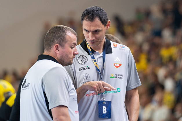 KIELCE, POLAND - OCTOBER 7: Krzysztof Lijewski during the EHF Champions League Group F match between Industria Kielce nad SC Magdeburg at Hala Legionow on October 2, 2026 in Kielce, Poland --- Pilka reczna. EHF Liga Mistrzow. Industria Kielce - SC Magdeburg. (Photo by Igor Jakubowski Arena Akcji) NEWSPIX.PL --- newspix.pl