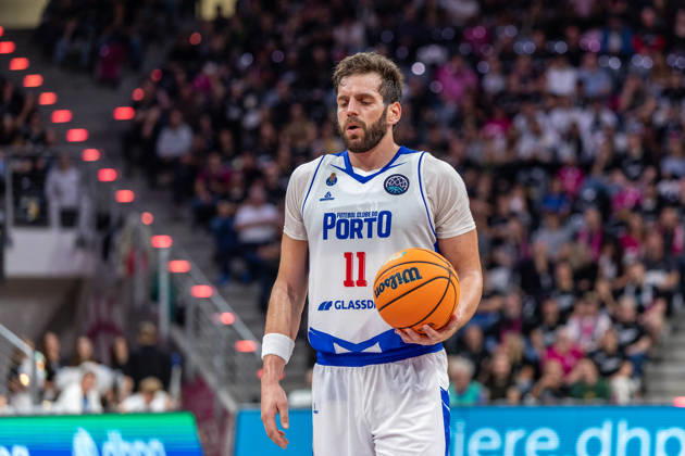 Miguel Queiroz (FC Porto, 11) Telekom Baskets Bonn vs. FC Porto, Basketball, Basketball Champions League, 01. Spieltag, 2026 2027, 07.10.2026 Telekom Baskets Bonn vs. FC Porto, Basketball, Basketball Champions League, 01. Spieltag, 2026 2027, 07.10.2026 Bonn Copyright: xEibner-Pressefoto GerhardxWingenderx EP_GWR