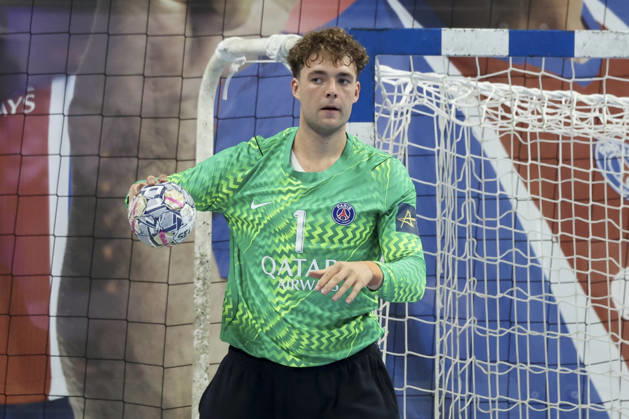 HANDBALL : Paris Saint Germain Vs Celje - Ligue des Champions - 07 10 2026 Mikkel Lovkvist (Paris Saint-Germain) ParisFrance  Copyright: xMichaelxBaucherx