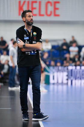 KIELCE 07.10.2026 MECZ 3. KOLEJKA RUNDA WSTEPNA LIGA MISTRZOW PILKA RECZNA MEZCZYZN SEZON 2026 2027 MENS HALDBALL PRELIMINARY ROUND EHF CHAMPIONS LEAGUE SEASON 2026 2027 MATCH: INDUSTRIA KIELCE - SC MAGDEBURG BENNET WIEGERT FOT. MICHAL TRZPIS 400MM.PL NEWSPIX.PL --- newspix.pl