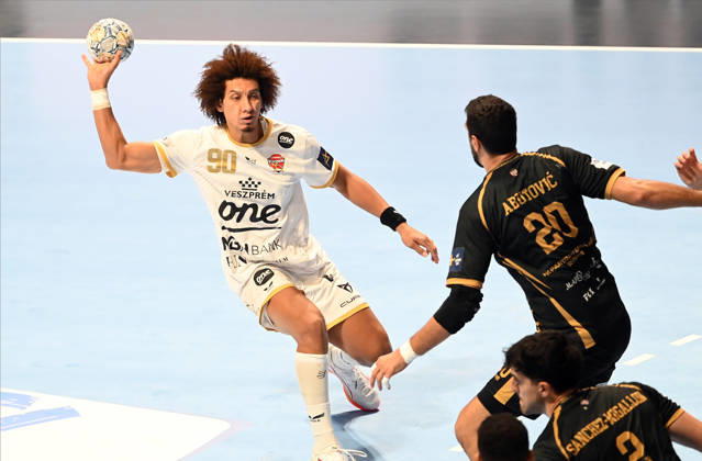 PARTIZAN vs VESZPREM ZEINELABEDIN ALI Ali Ismail Mohamed, handball player of Veszprem, during the EHF Champions League against Partizan Belgrade, at Aleksandar Nikolic Hall. Belgrade, 07.10.2026. photo: Nebojsa Parausic MN Press HANDBALL, EHF CHAMPIONS LEAGUE, VESZPREM, PARTIZAN Belgrade Aleksandar Nikolic Hall Serbia Copyright: xNebojsaxParausicx xMNxPressx
