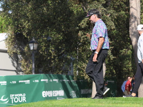 ESP: Mutua Madrid Open de Tenis Bubba Watson during his participation in the Spanish Open Pro-Am, held at the Villa de Madrid Country Club on October 7, 2026 in Madrid, Spain Madrid Spain Copyright: xALBERTOxSIMONx AgenciaxLOFx
