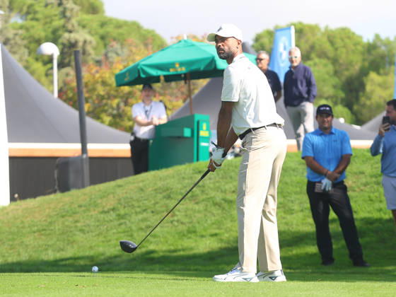ESP: Mutua Madrid Open de Tenis Ashley Cole former Chelsea FC player during his participation in the Spanish Open Pro-Am, held at the Villa de Madrid Country Club on October 7, 2026 in Madrid, Spain Madrid Spain Copyright: xALBERTOxSIMONx AgenciaxLOFx