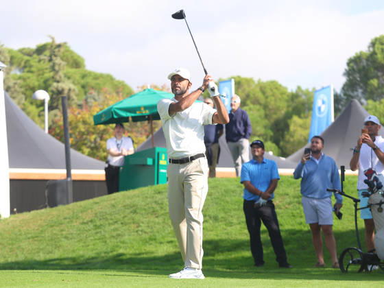 ESP: Mutua Madrid Open de Tenis Ashley Cole former Chelsea FC player during his participation in the Spanish Open Pro-Am, held at the Villa de Madrid Country Club on October 7, 2026 in Madrid, Spain Madrid Spain Copyright: xALBERTOxSIMONx AgenciaxLOFx