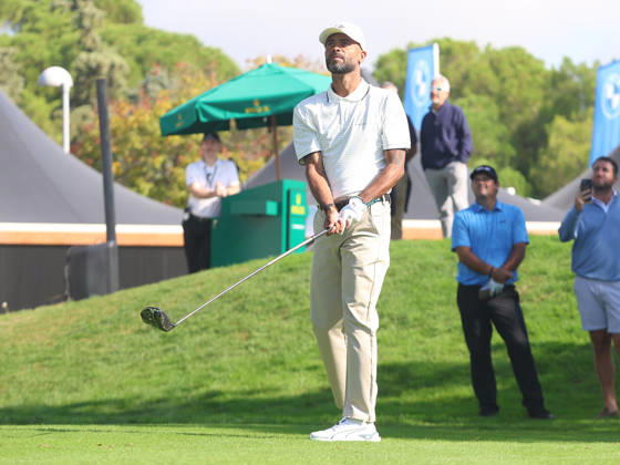 ESP: Mutua Madrid Open de Tenis Ashley Cole former Chelsea FC player during his participation in the Spanish Open Pro-Am, held at the Villa de Madrid Country Club on October 7, 2026 in Madrid, Spain Madrid Spain Copyright: xALBERTOxSIMONx AgenciaxLOFx