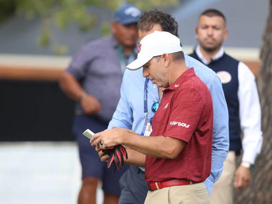 ESP: Mutua Madrid Open de Tenis Sergio Garcia, during his participation in the Spanish Open Pro-Am, held at the Villa de Madrid Country Club on October 7, 2026 in Madrid, Spain Madrid Spain Copyright: xALBERTOxSIMONx AgenciaxLOFx