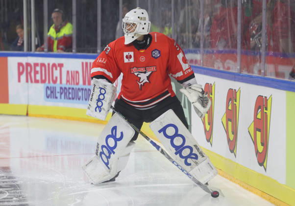 Nico Wiens (Koelner Haie 33) GER, Koelner Haie vs. Herning Blue Fox, Eishockey, DEL, Spielzeit 2026 2027, 07.10.2026 GER, Koelner Haie vs. Herning Blue Fox, Eishockey, DEL, Spielzeit 2026 2027, 07.10.2026 Deutschland Copyright: xEibner-Pressefoto ThomasxStoeckerx EP_TSR