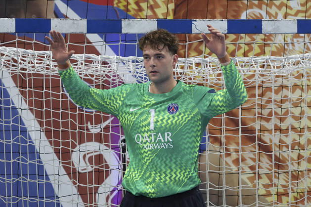 HANDBALL : Paris Saint Germain Vs Celje - Ligue des Champions - 07 10 2026 Mikkel Lovkvist (Paris Saint-Germain) ParisFrance  Copyright: xMichaelxBaucherx