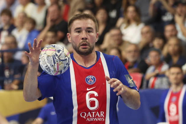 HANDBALL : Paris Saint Germain Vs Celje - Ligue des Champions - 07 10 2026 Luc Steins (Paris Saint-Germain) ParisFrance  Copyright: xMichaelxBaucherx