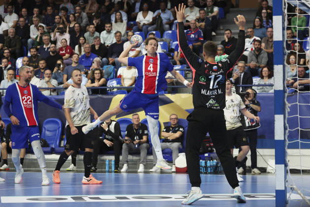 HANDBALL : Paris Saint Germain Vs Celje - Ligue des Champions - 07 10 2026 Bjarki Elisson (Paris Saint-Germain) ParisFrance  Copyright: xMichaelxBaucherx