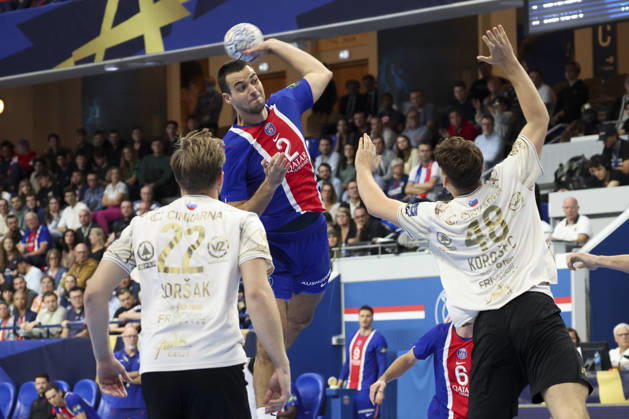HANDBALL : Paris Saint Germain Vs Celje - Ligue des Champions - 07 10 2026 Mateo Maras (Paris Saint-Germain) ParisFrance  Copyright: xMichaelxBaucherx