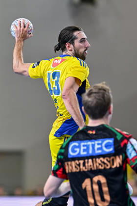 07.10.2026 KIELCE UL. BOCZNA ( POLAND ) PILKA RECZNA MEZCZYZN ( HANDBALL MEN S ) LIGA MISTRZOW - FAZA GRUPOWA ( MEN S EHF CHAMPIONS LEAGUE - GROUP PHASE ) MECZ INDUSTRIA KIELCE - SC MAGDEBURG ( GAME ) NZ JULIEN BOS GISLI THORGEIR KRISTJANSSON FOTO MICHAL STANCZYK CYFRASPORT NEWSPIX.PL --- Newspix.pl  20261007CSMS0008