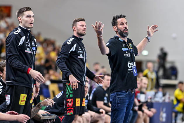 07.10.2026 KIELCE UL. BOCZNA ( POLAND ) PILKA RECZNA MEZCZYZN ( HANDBALL MEN S ) LIGA MISTRZOW - FAZA GRUPOWA ( MEN S EHF CHAMPIONS LEAGUE - GROUP PHASE ) MECZ INDUSTRIA KIELCE - SC MAGDEBURG ( GAME ) NZ TRENER ( HEAD COACH ) BENNET WIEGERT FOTO MICHAL STANCZYK CYFRASPORT NEWSPIX.PL --- Newspix.pl  20261007CSMS0016