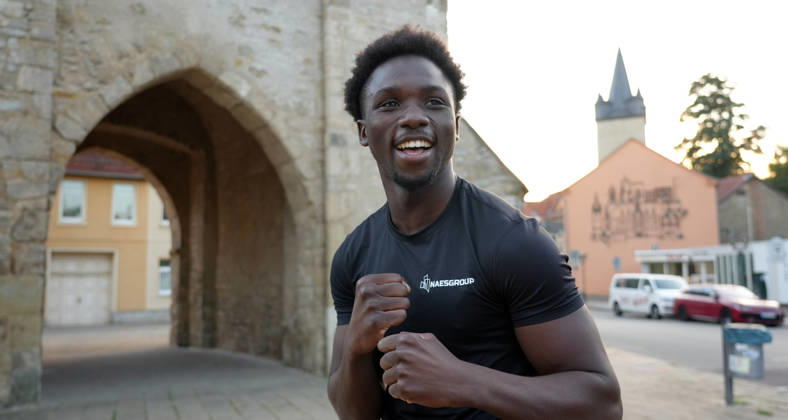 7.10.2026: Aschersleben: Johannisturm: Boxen: Bakari Diallo (Frankreich)
