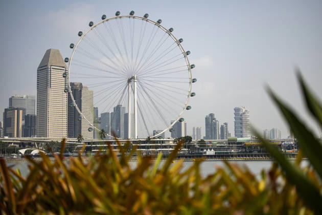 F1 - SINGAPORE GRAND PRIX 2026 Singapore Flyer, ambiance during the 2026 Formula 1 Singapore Grand Prix, 17th round of the 2026 Formula One World Championship, WM, Weltmeisterschaft from October 9 to 11, 2026 on the Marina Bay Street Circuit, in Singapore, Singapore - SingaporeSingapore  Copyright: xJulienxDelfossex