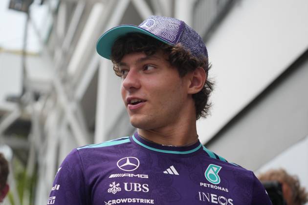 October 8, 2026, Singapore, Singapore: Andrea Kimi Antonelli (ITA) (Mercedes-AMG Petronas F1 Team) in the paddock of the Formula 1 Singapore Grand Prix 2026 at the Marina Bay Street Circuit. Singapore Singapore - ZUMAs197 20261008_aaa_s197_006 Copyright: xLucaxMartinix