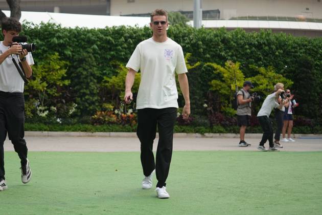 October 8, 2026, Singapore, Singapore: Nico Hulkenberg (DEU) (Audi Revolut F1 Team) in the paddock of the Formula 1 Singapore Grand Prix 2026 at the Marina Bay Street Circuit. Singapore Singapore - ZUMAs197 20261008_aaa_s197_009 Copyright: xLucaxMartinix