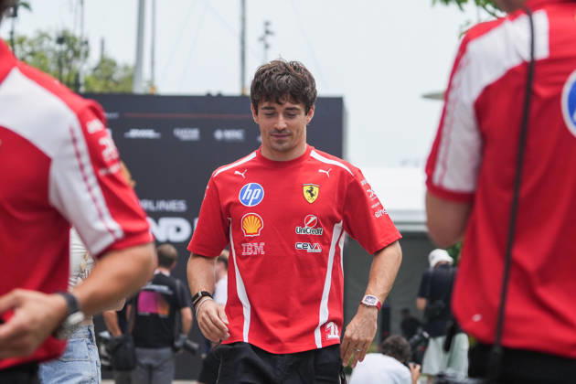 F1 2026: (Paddock) Singapore Grand Prix in Singapore, Singapore - 08 Oct 2026 Charles Leclerc (MCO) (Scuderia Ferrari HP) in the paddock of the Formula 1 Singapore Grand Prix 2026 at the Marina Bay Street Circuit. Singapore Singapore Copyright: xLucaxMartinix xSOPAxImagesx Luca-Martini-1456857