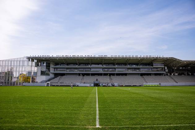 261008 Arcul de Triumf Stadium during a training session on October 8, 2026 in Bucharest. Photo: Marius Simensen BILDBYRAN Cop 238 bbeng dam fifa women s world cup qualifier football fotball fotboll norge norway practice soccer training trening träning Copyright: MARIUSxSIMENSEN BB261008BB160