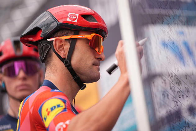 Italy s Jacopo Mosca of Lidl-Trek during the 110th edition of the Gran Piemonte 2026 a 185 km one day race from Asti to Bra on October 08, 2026, Italy.  Copyright: xMarcoxAlpozzi LaPressex