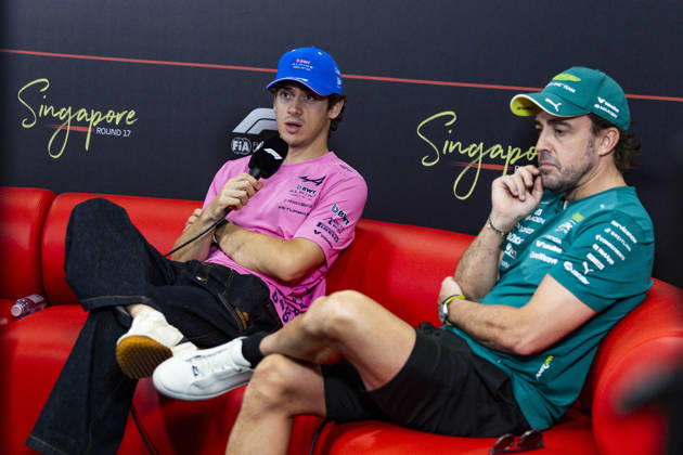 F1 - SINGAPORE GRAND PRIX 2026 COLAPINTO Franco (arg), Alpine F1 Team A526, portrait, pre-event press conference, PK, Pressekonferenz during the 2026 Formula 1 Singapore Grand Prix, 17th round of the 2026 Formula One World Championship, WM, Weltmeisterschaft from October 9 to 11, 2026 on the Marina Bay Street Circuit, in Singapore, Singapore - SingaporeSingapore Copyright: xJulienxDelfossex